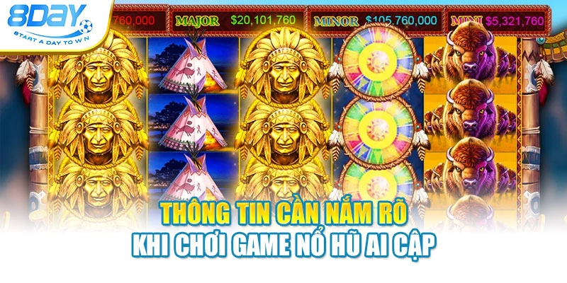 Thông tin cần nắm rõ khi chơi game nổ hũ Ai Cập